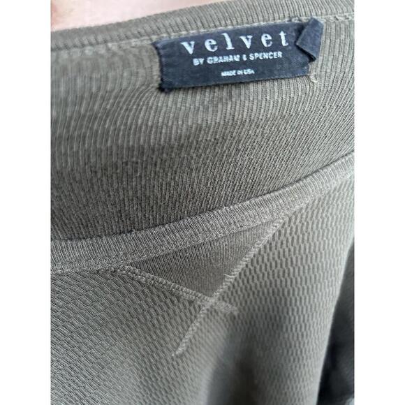 velvet graham spencer Men’s Long Sleeve Made In Usa - Picture 3 of 3